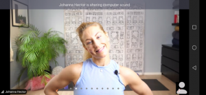 johanna hector online experience